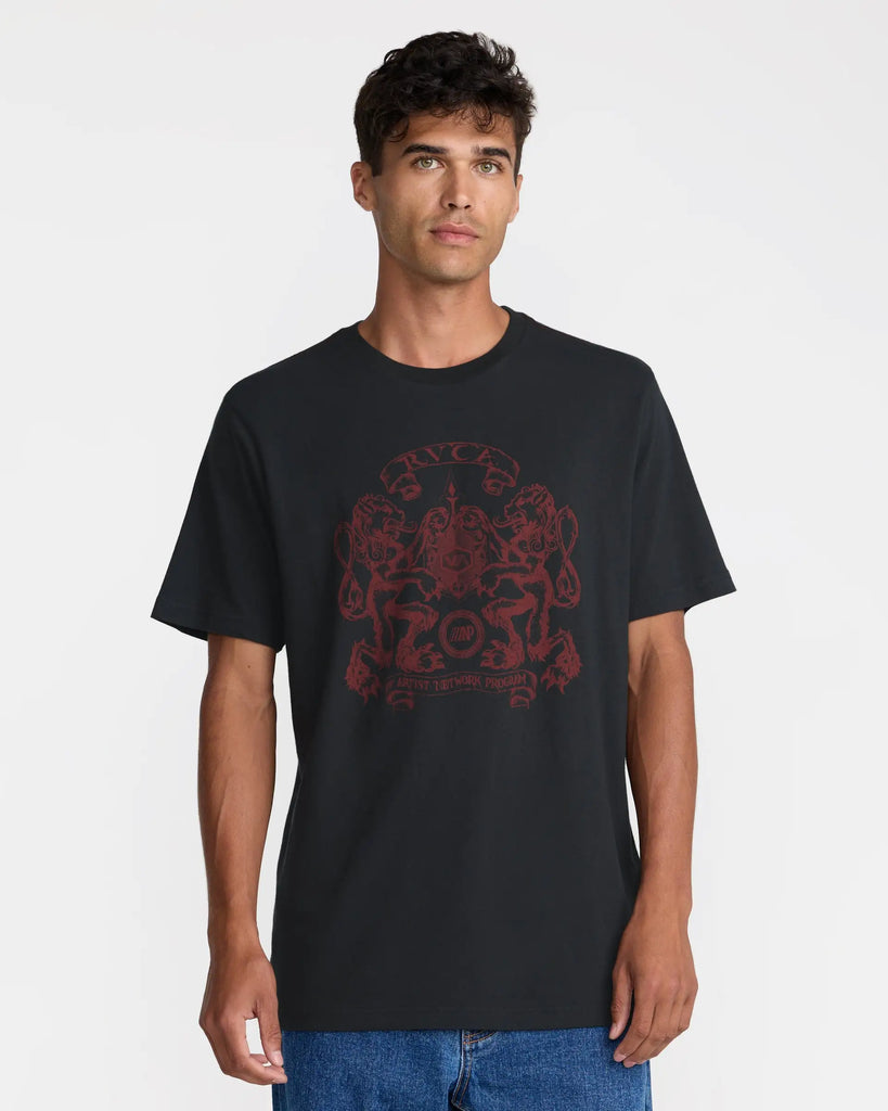 RVCA Mens Shirt Lions Gate