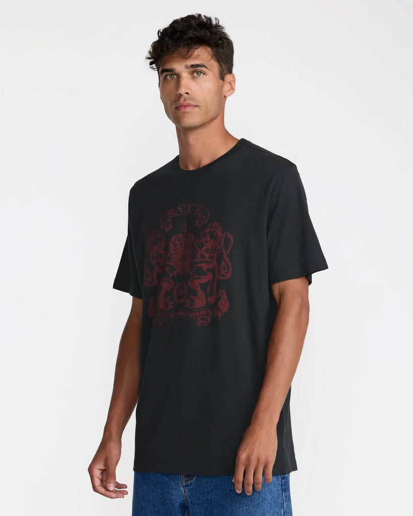 RVCA Mens Shirt Lions Gate