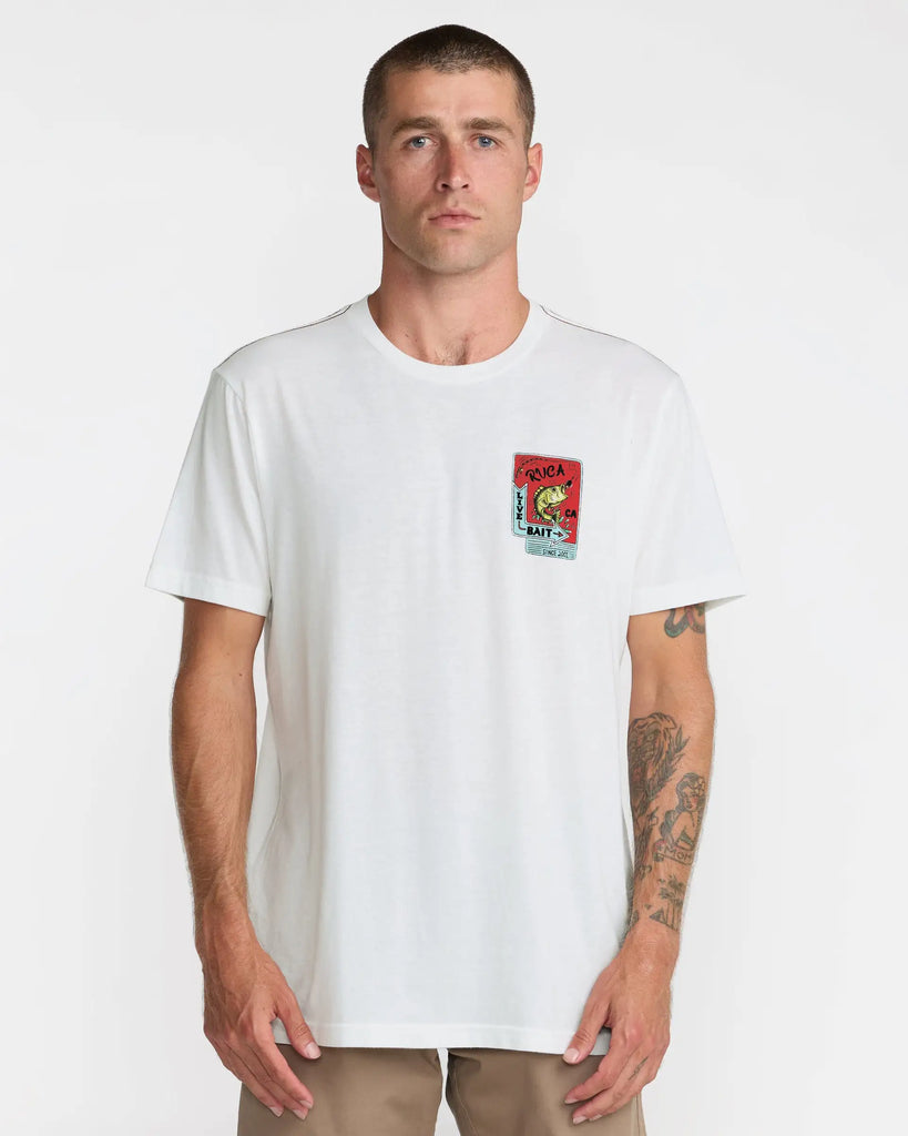 RVCA Mens Shirt Live Bait