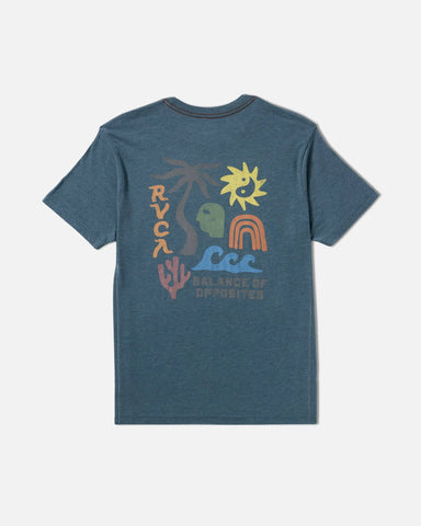 RVCA Mens Shirt Deep Think