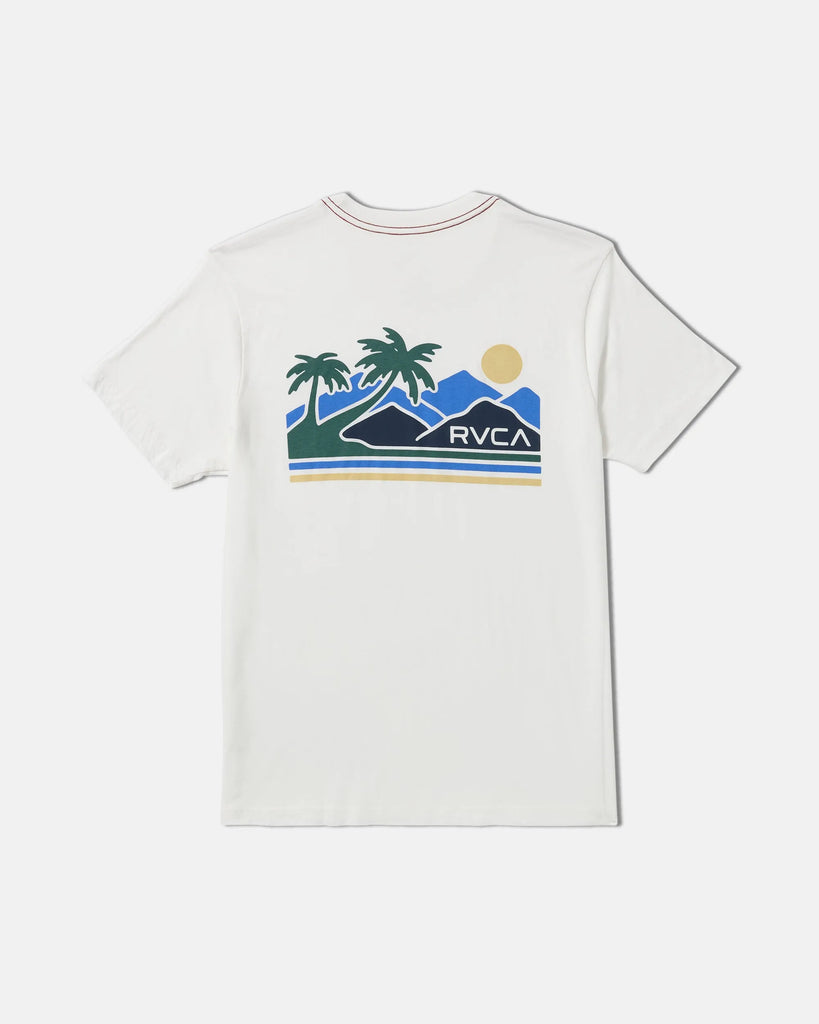 RVCA Mens Shirt Palm Trail