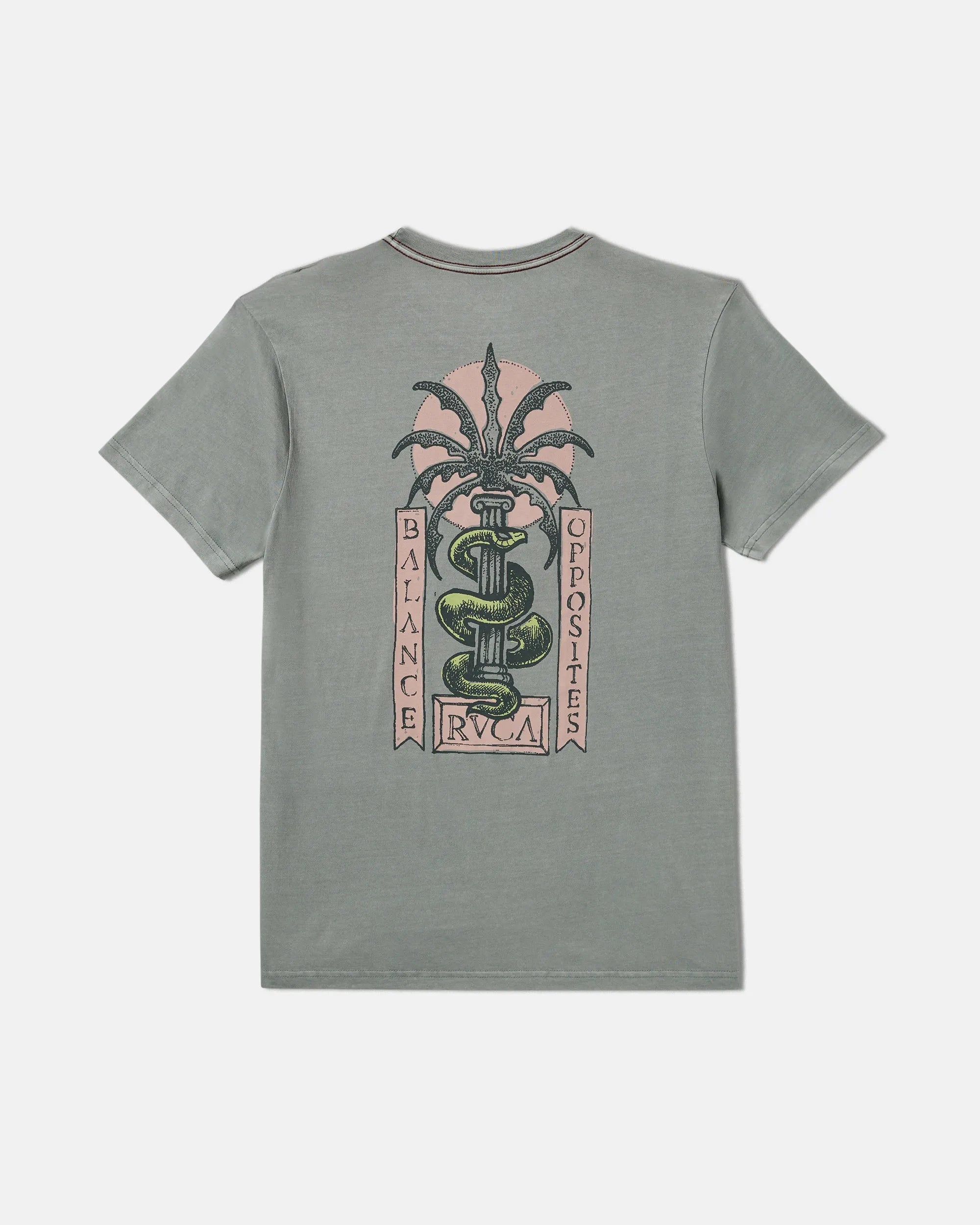 RVCA Mens Shirt Serpent