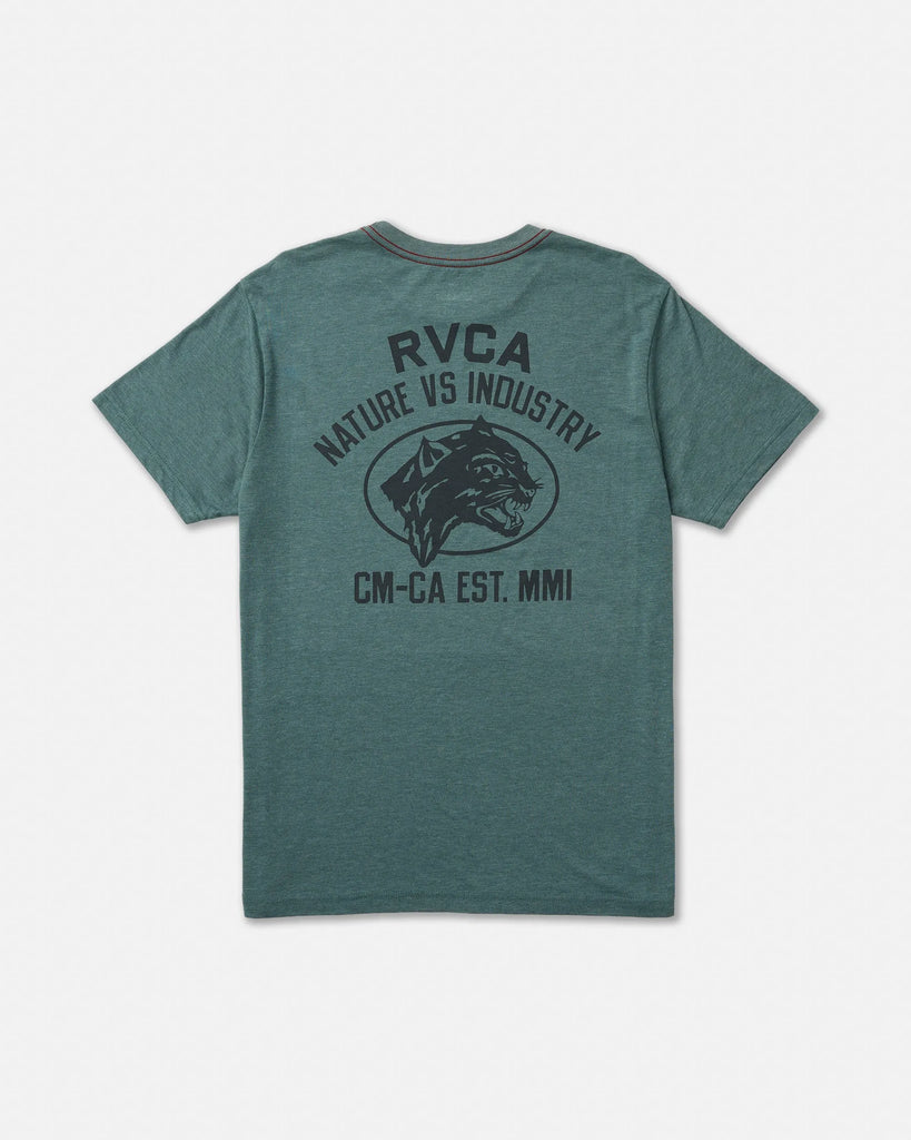RVCA Mens Shirt Sky Cat