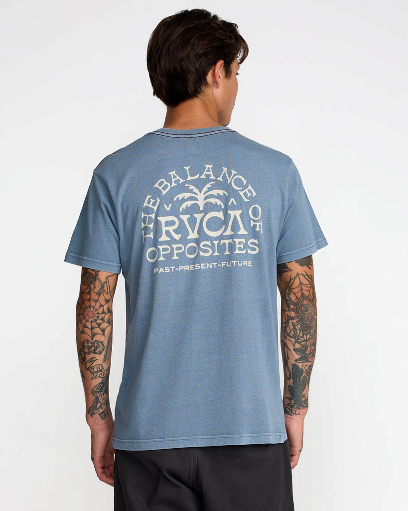 RVCA Mens Shirt Palm Serif