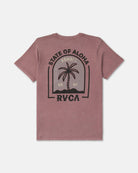 RVCA Mens Shirt Hawaii Headstone Pocket Tee