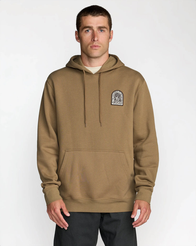 RVCA Mens Sweatshirt Palm Grove Hoodie
