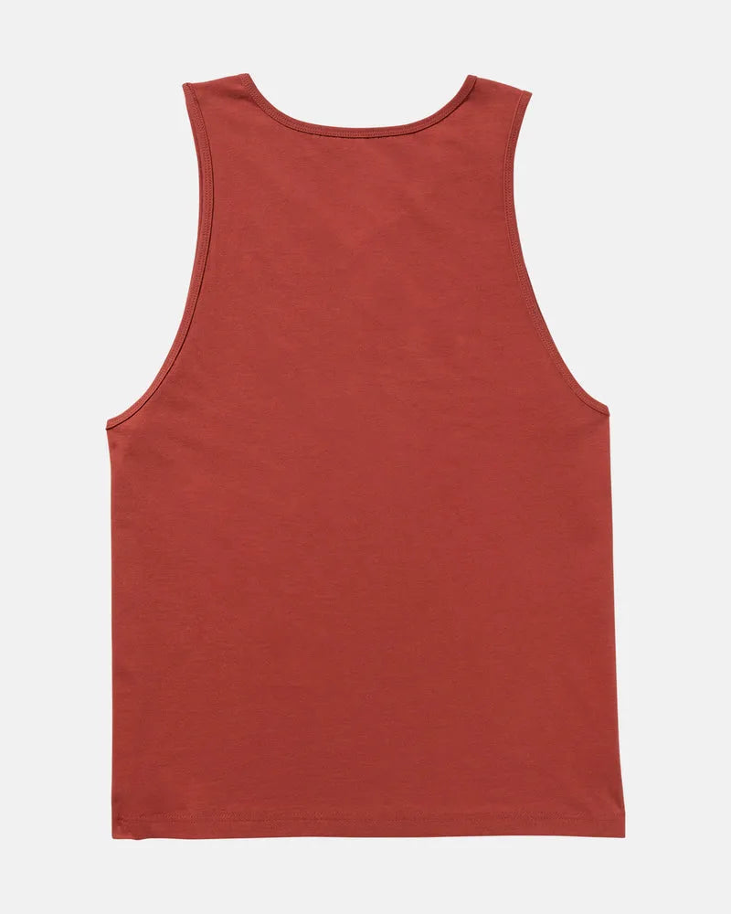 RVCA Mens Tank Top Frond Script