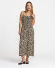RVCA Womens Dress Zed Midi