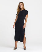 RVCA Womens Dress Jungle Short Sleeve