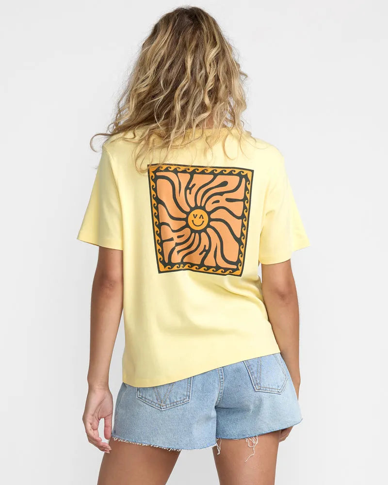 RVCA Womens Shirt Daily Tee