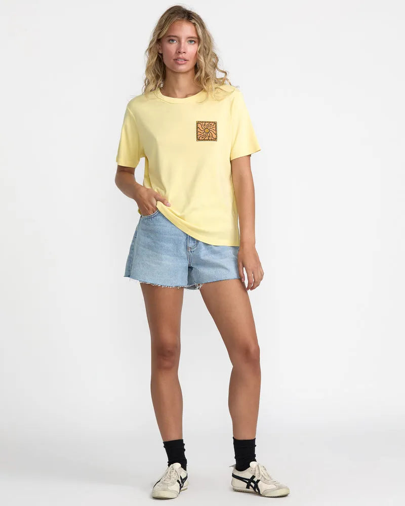 RVCA Womens Shirt Daily Tee