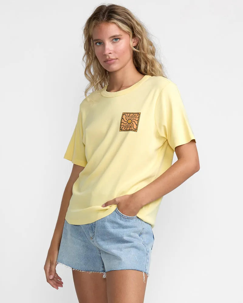 RVCA Womens Shirt Daily Tee