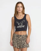 RVCA Womens Tank Top Swooper Scoop