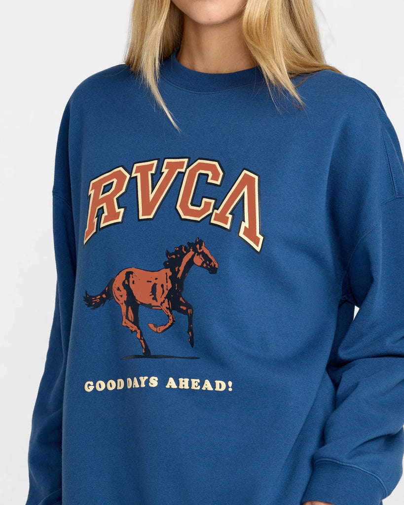 RVCA Womens Sweatshirt Neat Pullover