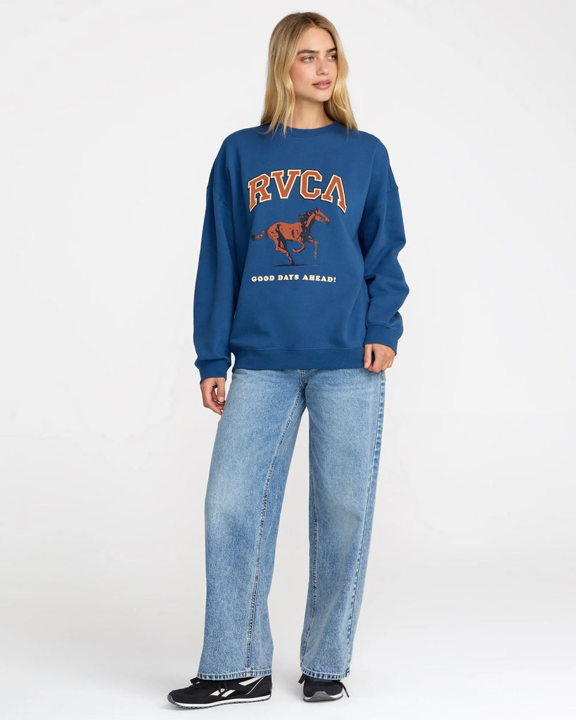 RVCA Womens Sweatshirt Neat Pullover
