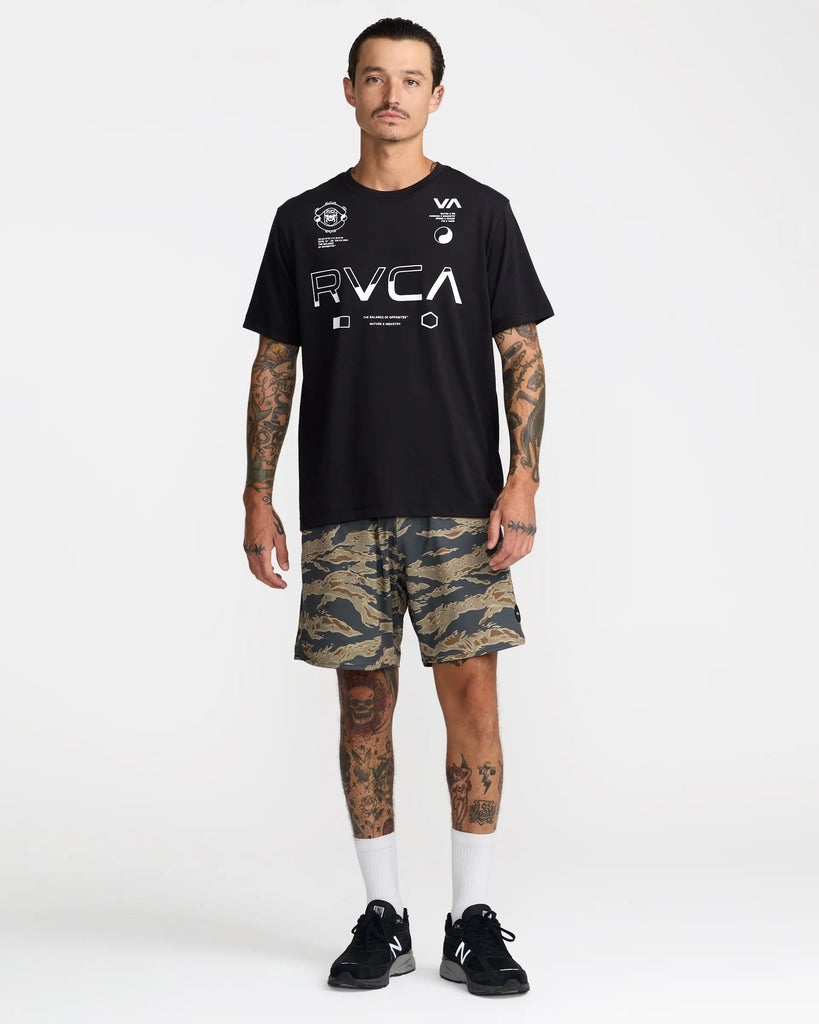RVCA Mens Shorts Yogger Recover 17