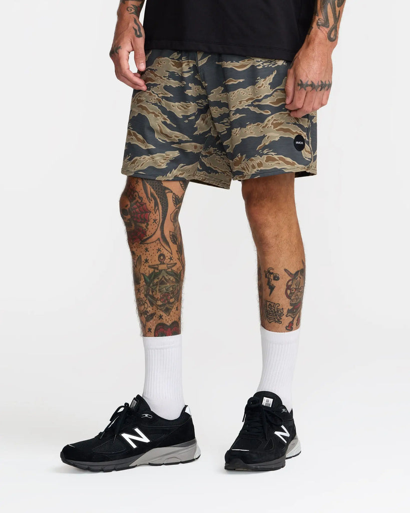 RVCA Mens Shorts Yogger Recover 17