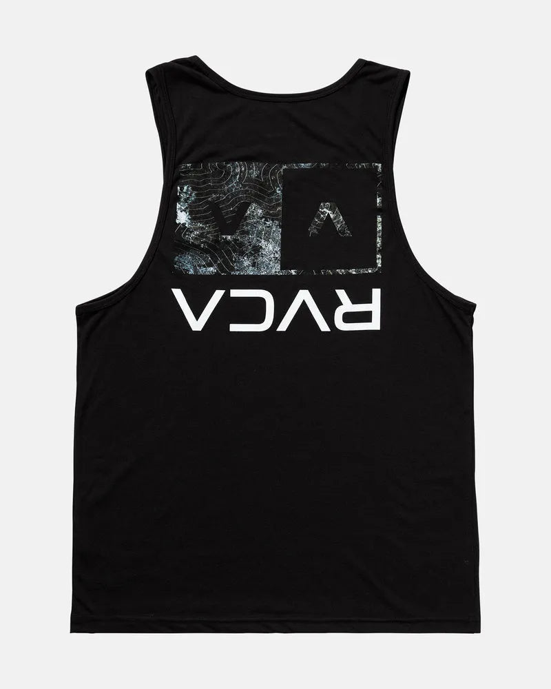 RVCA Mens Tank Top Hawaii Icon Band