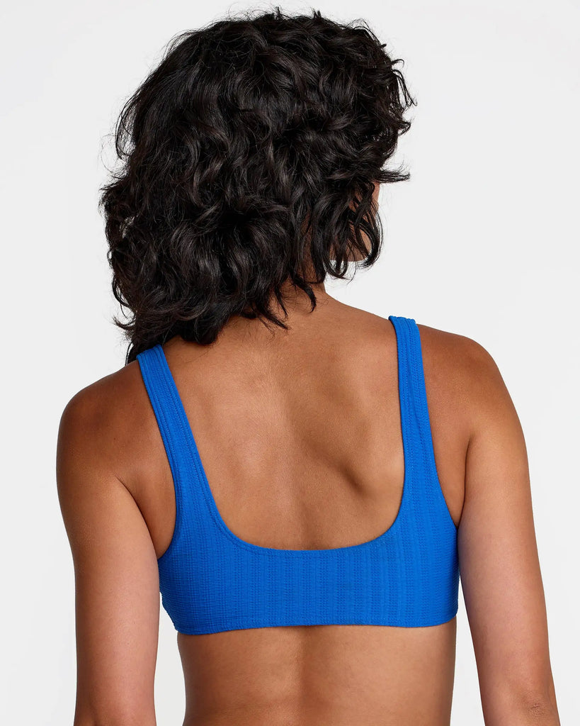 RVCA Womens Bikini Top Pucker Bralette