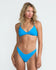 RVCA Womens Bikini Top Solid Triangle Crossback