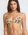 RVCA Womens Bikini Top Paradiso Knotted Crossback