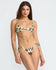 RVCA Womens Bikini Top Paradiso Knotted Crossback