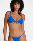RVCA Womens Bikini Top Pucker Triangle