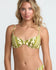 RVCA Womens Bikini Top Beach Wave Underwire
