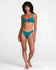 RVCA Womens Bikini Bottoms Shimmer Ring Medium French