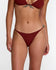 RVCA Womens Bikini Bottoms Micro Rib Medium French