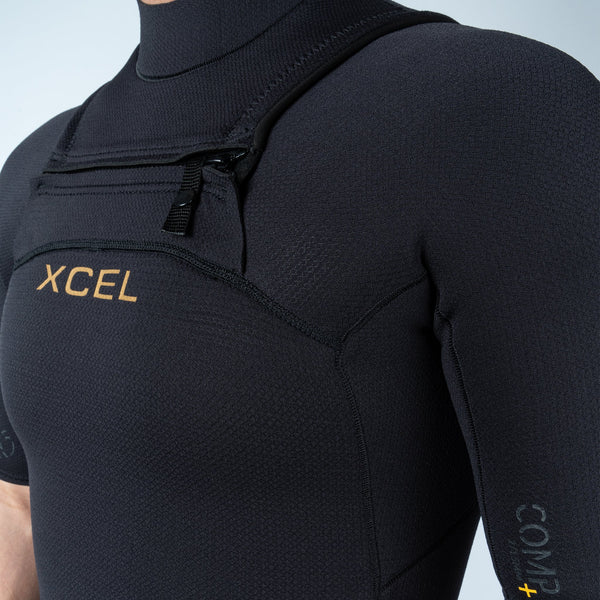 Xcel Men's Comp + Short Sleeve Spring Wetsuit 2/1.5mm DS
