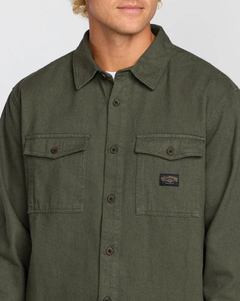 Billabong Mens Shirt Bong Days Long Sleeve