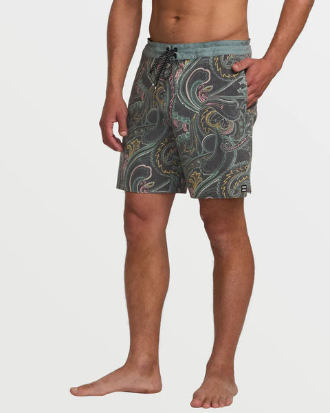 Billabong Mens Boardshorts Good Times Lo Tide 17.5