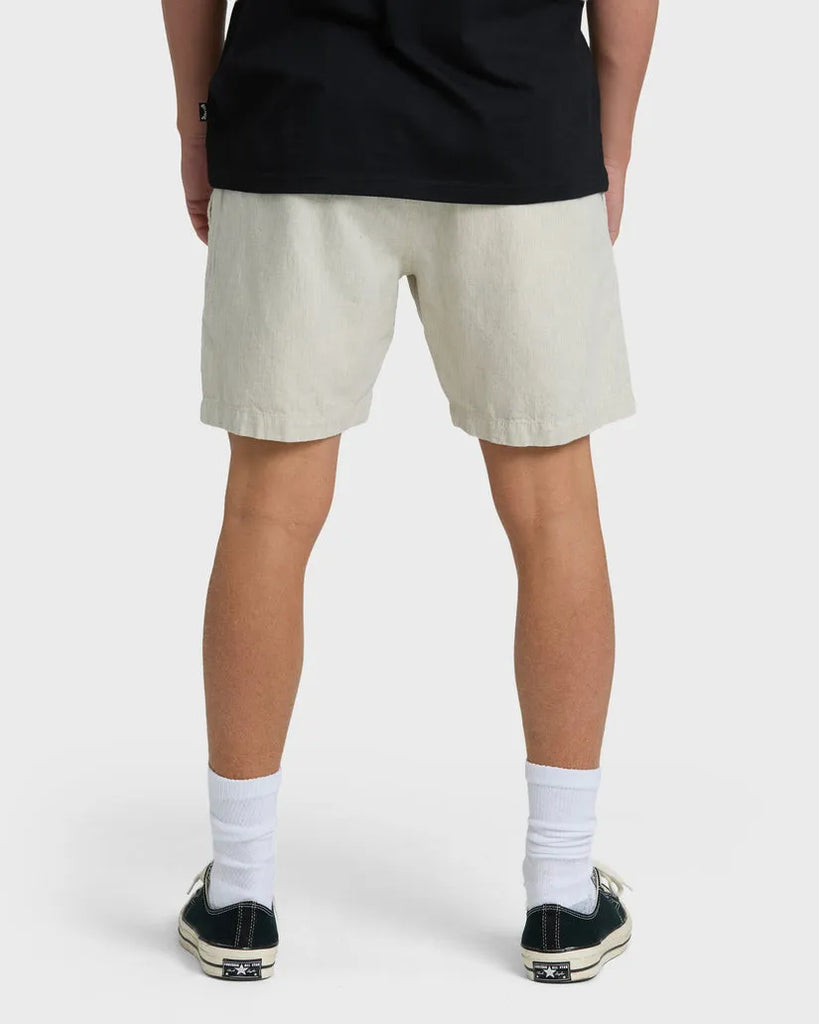 Billabong Mens Shorts Sano Linen Elastic