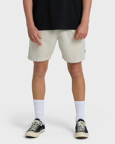 Billabong Mens Shorts Sano Linen Elastic