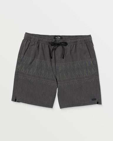 Billabong Mens Shorts Surftrek Transit Elastic 17" Hybrid