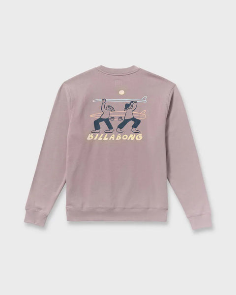 Billabong Mens Sweatshirt Split The Peak Crewneck