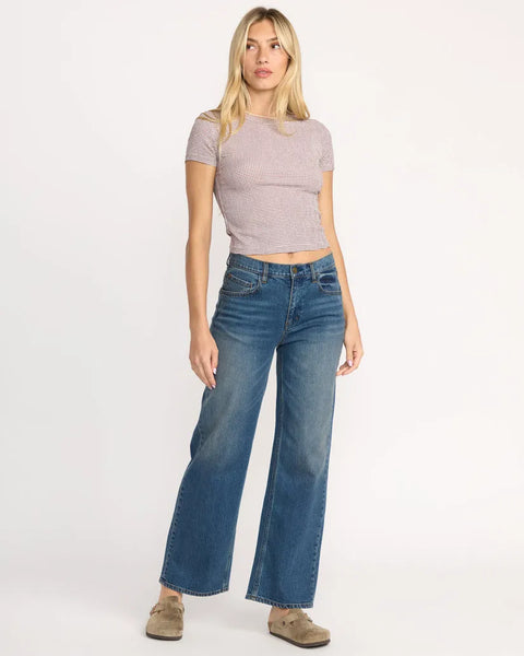 Billabong Womens Shirt Checked Out Knit