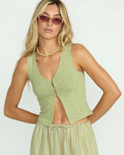 Billabong Womens Tank Top Bren Knit Vest