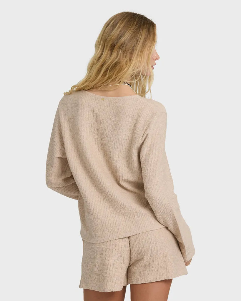 Billabong Womens Shirt Maya Long Sleeve Top