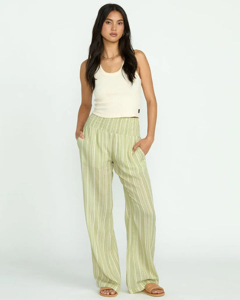 Billabong Womens Pants New Waves 2 Elastic Waist