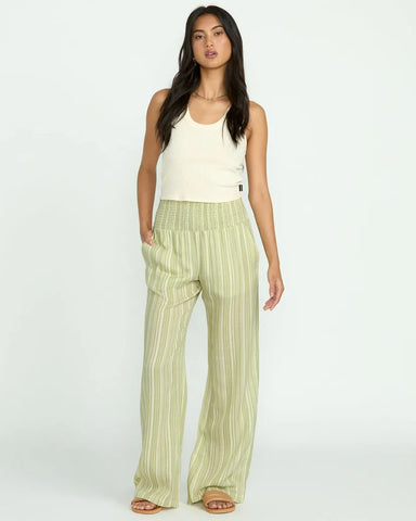Billabong Womens Pants New Waves 2 Elastic Waist