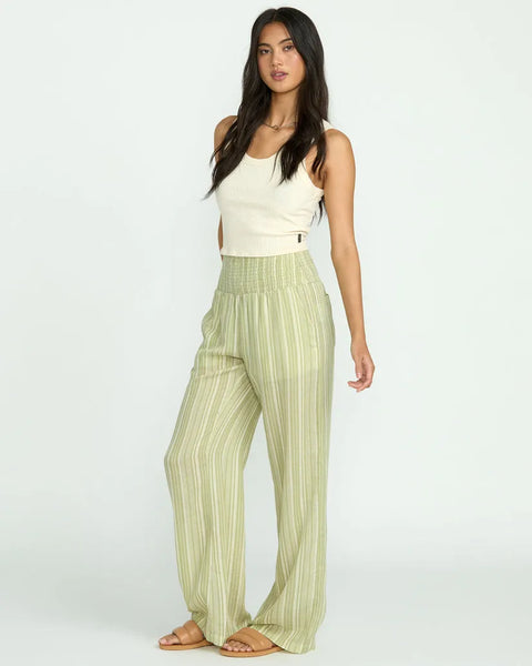Billabong Womens Pants New Waves 2 Elastic Waist