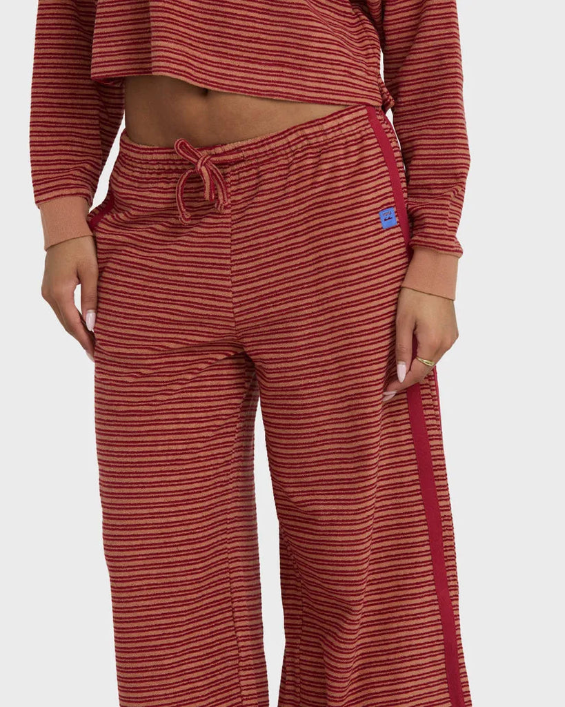 Billabong Womens Pants Date Palm Terry