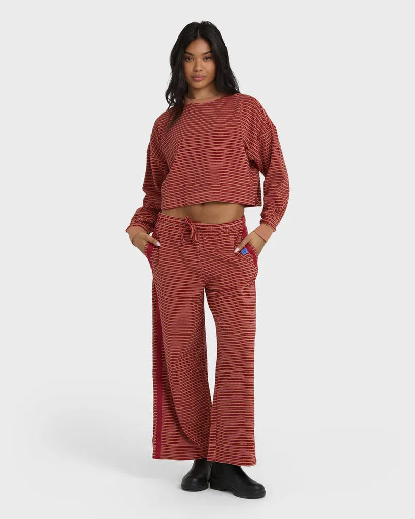 Billabong Womens Pants Date Palm Terry