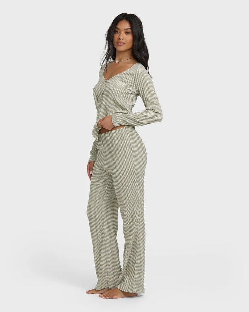 Billabong Womens Pants Hot Check Knitpants