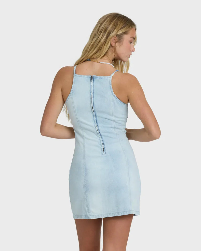 Billabong Womens Dress Jade Saltwashed Denim