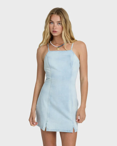 Billabong Womens Dress Jade Saltwashed Denim