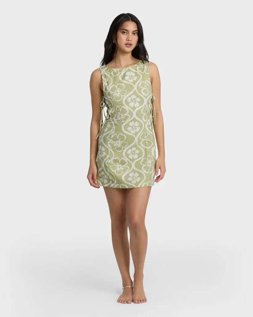 Billabong Womens Dress Floral Trip Mini