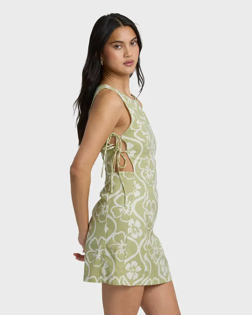 Billabong Womens Dress Floral Trip Mini